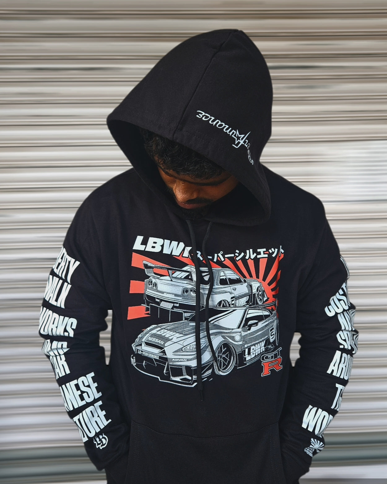 Nissan logo hoodie best sale