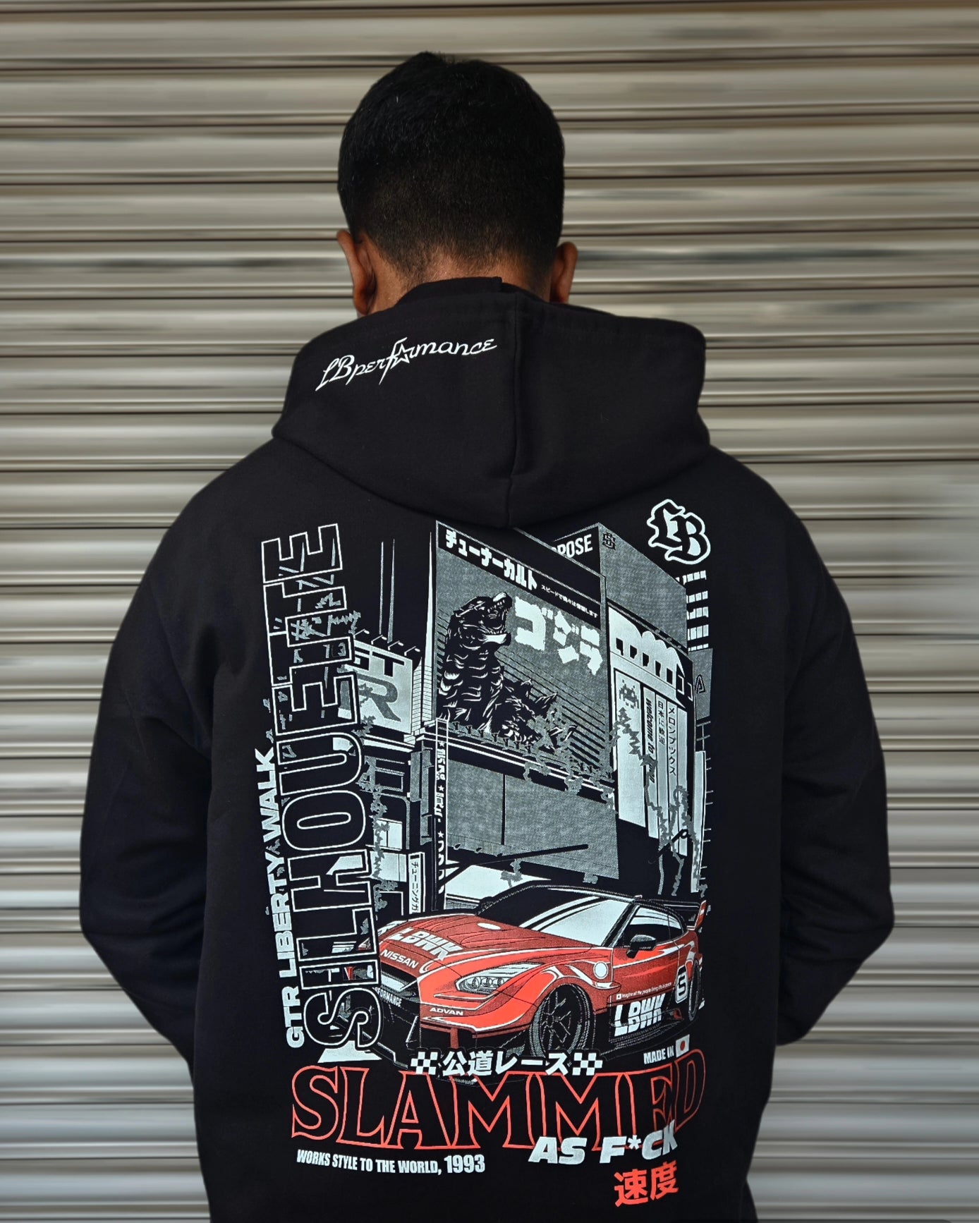 Liberty walk X Nissan GTR JDM Hoodie - Street Soul Clothing