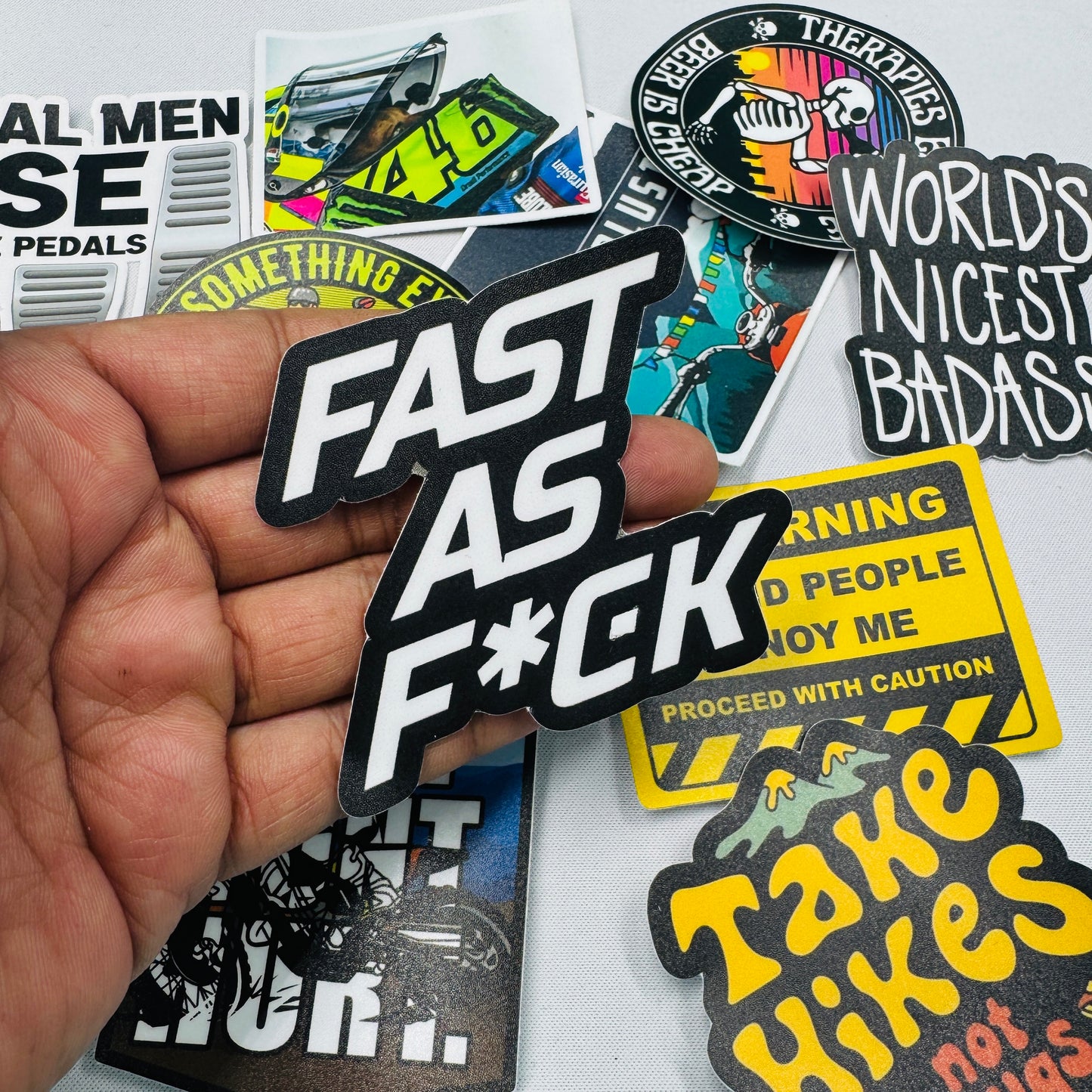 Fast as F**k Sticker - Street Soul Clothing
