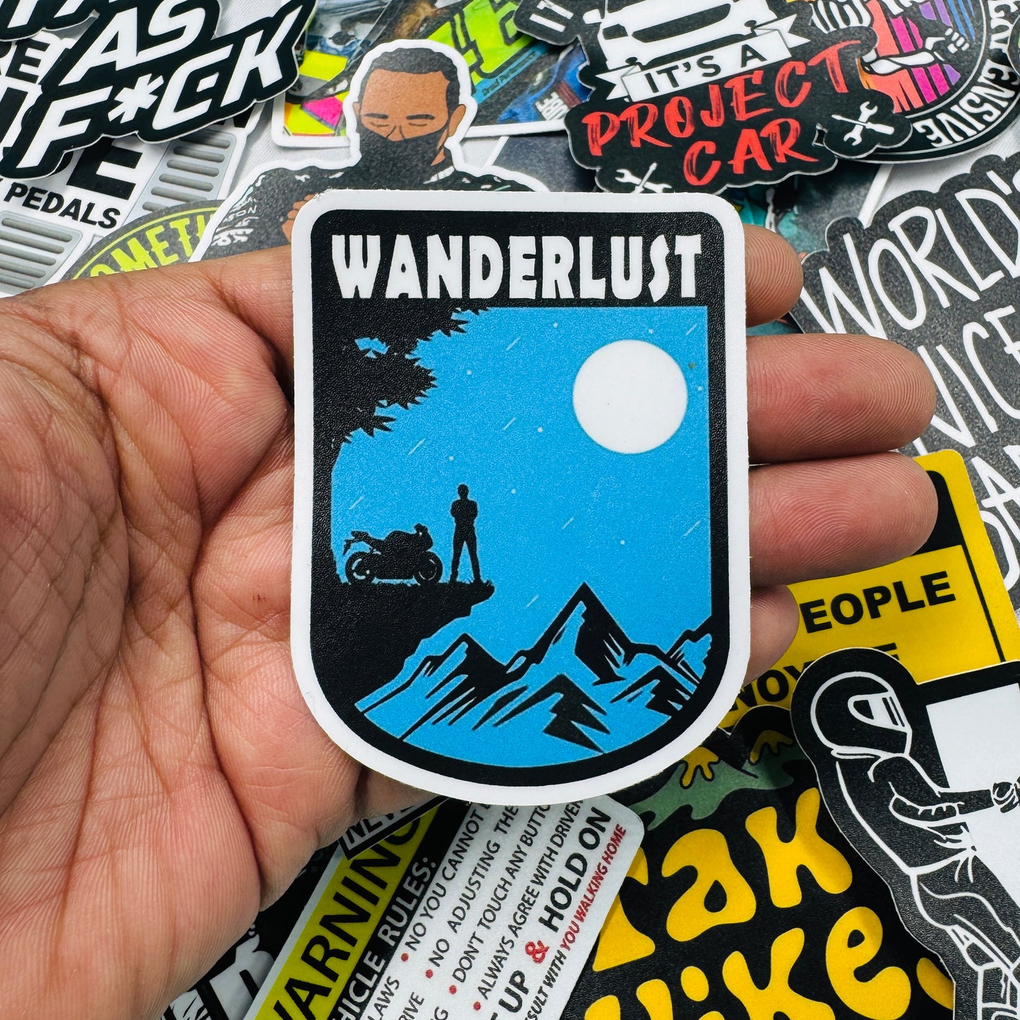 Wanderlust Sticker - Street Soul Clothing