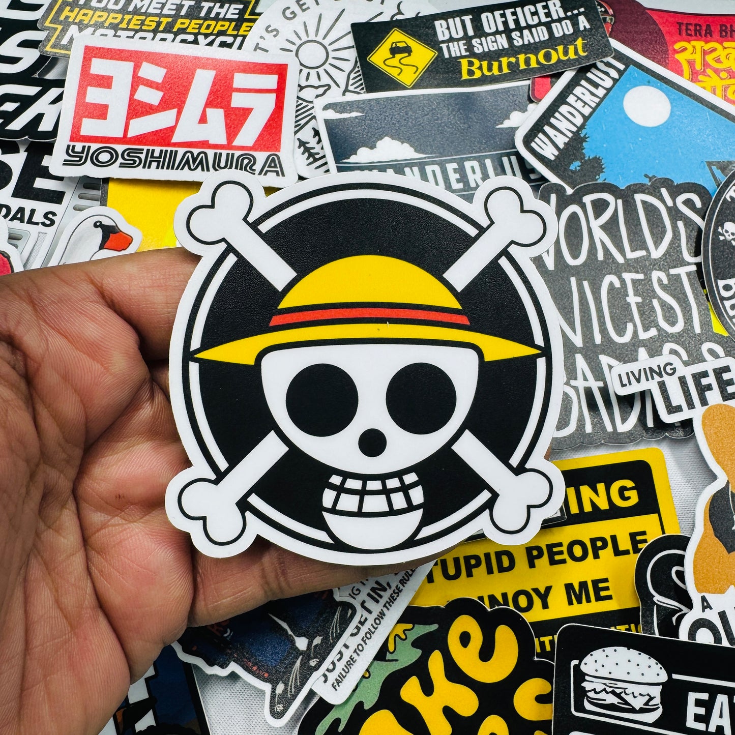 Mugiwara pirate sticker - Street Soul Clothing