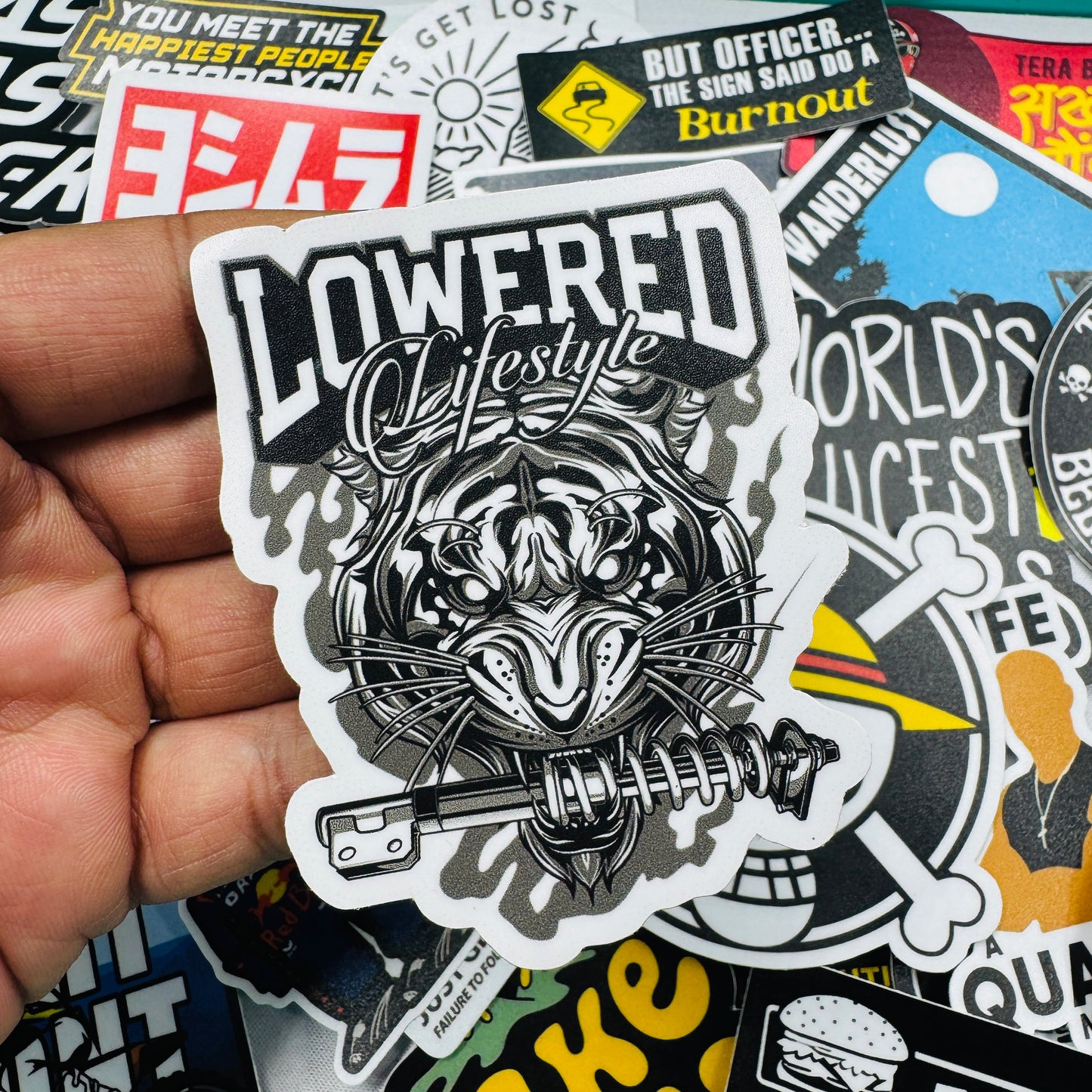 Lowered Lifestyle sticker - Street Soul Clothing