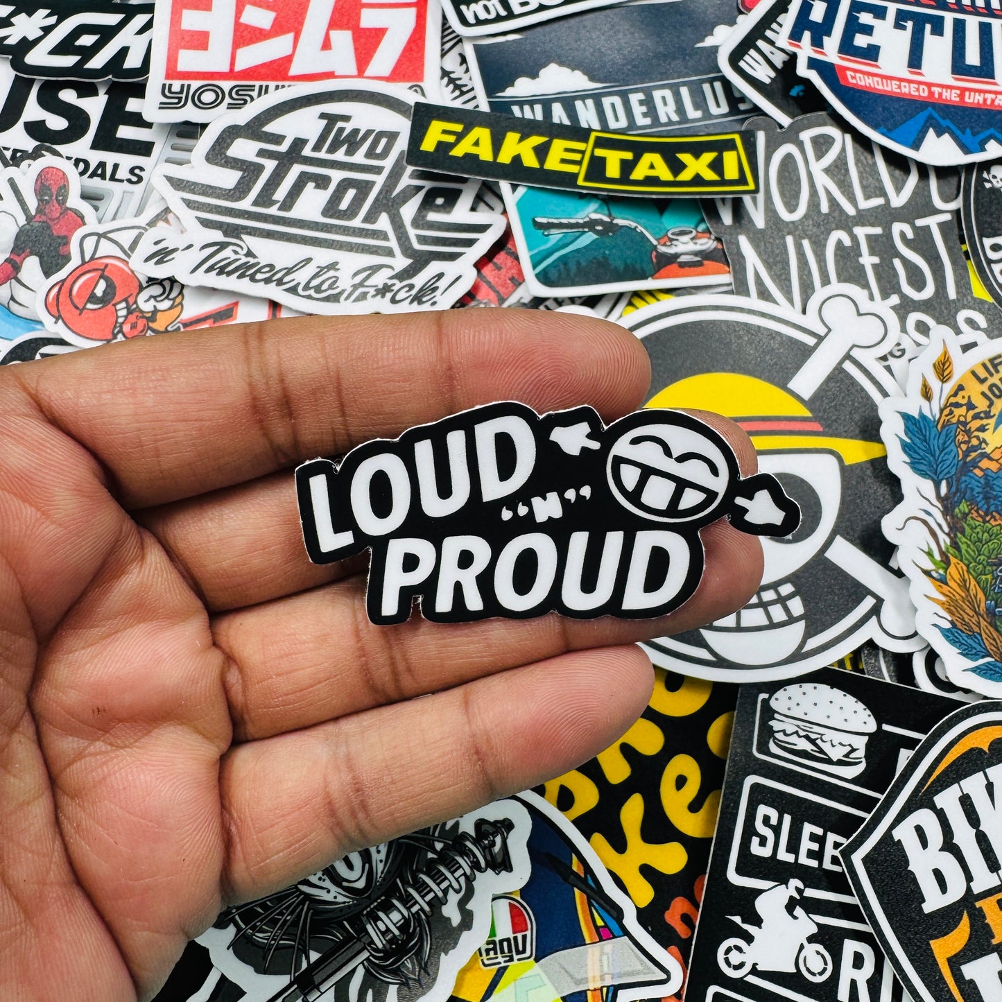 Loud & Proud sticker - Street Soul Clothing