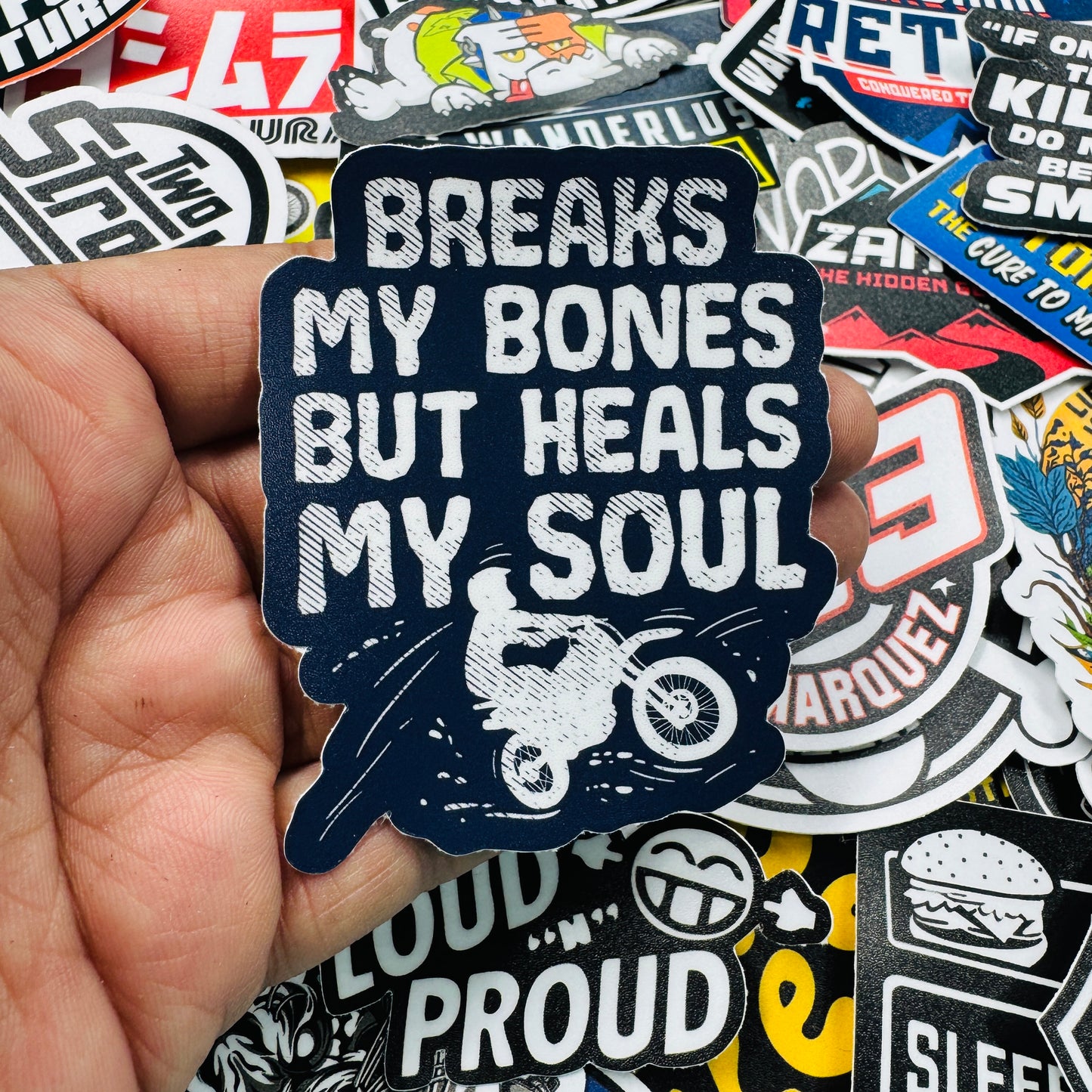 Breaks my bones but heals my soul - Street Soul Clothing