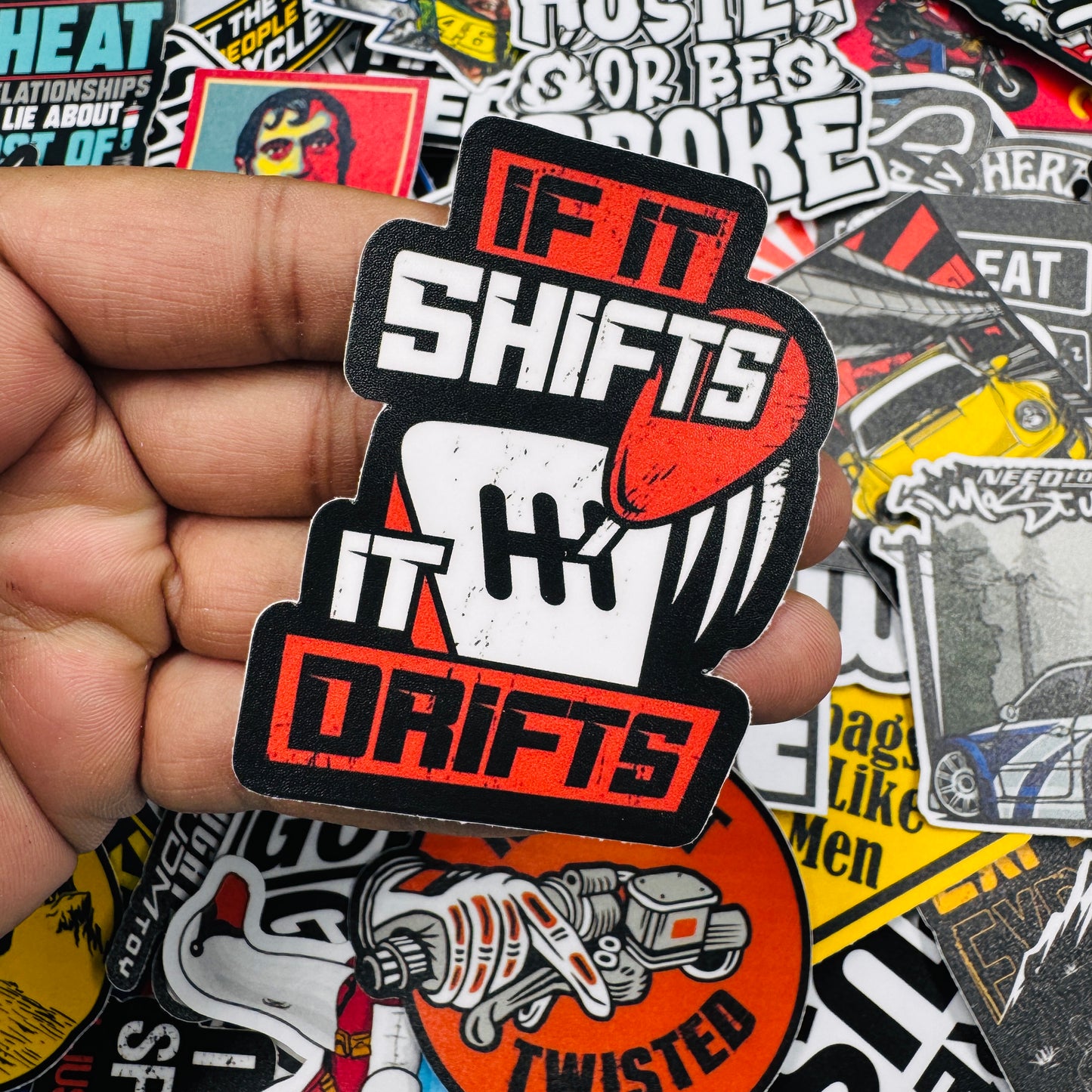 If it shifts it drifts sticker - Street Soul Clothing