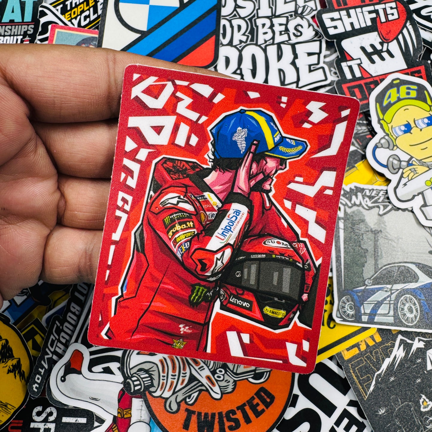 Pecco celebration sticker - Street Soul Clothing