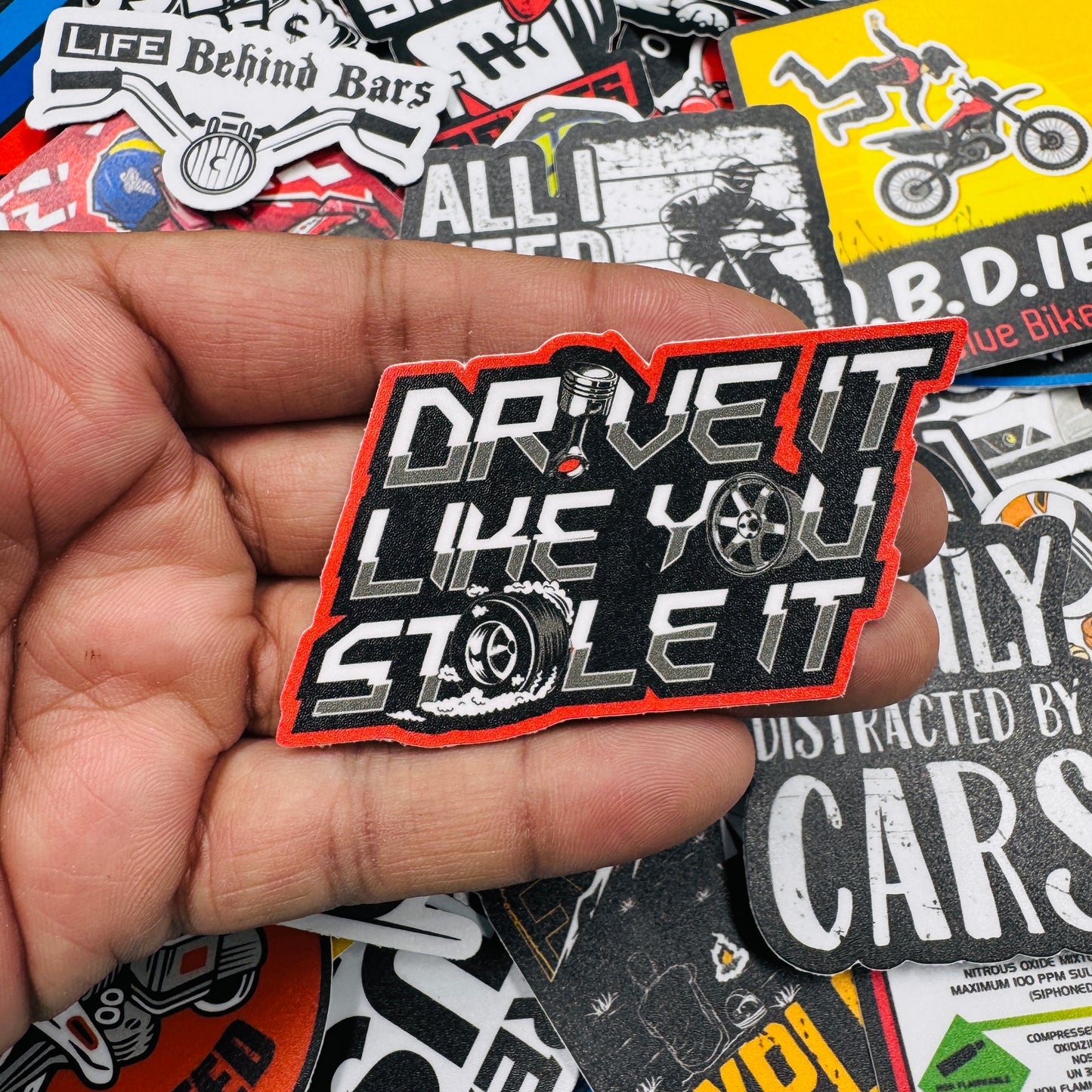 Drive it like you stole it sticker - Street Soul Clothing
