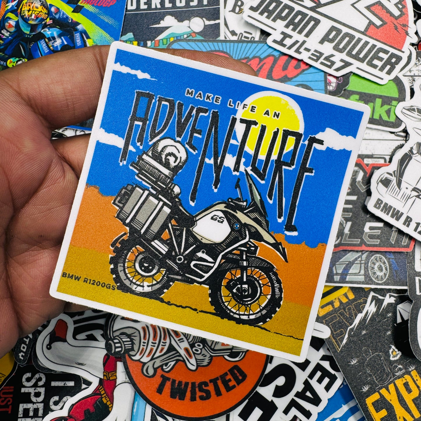 GS adventure sticker - Street Soul Clothing