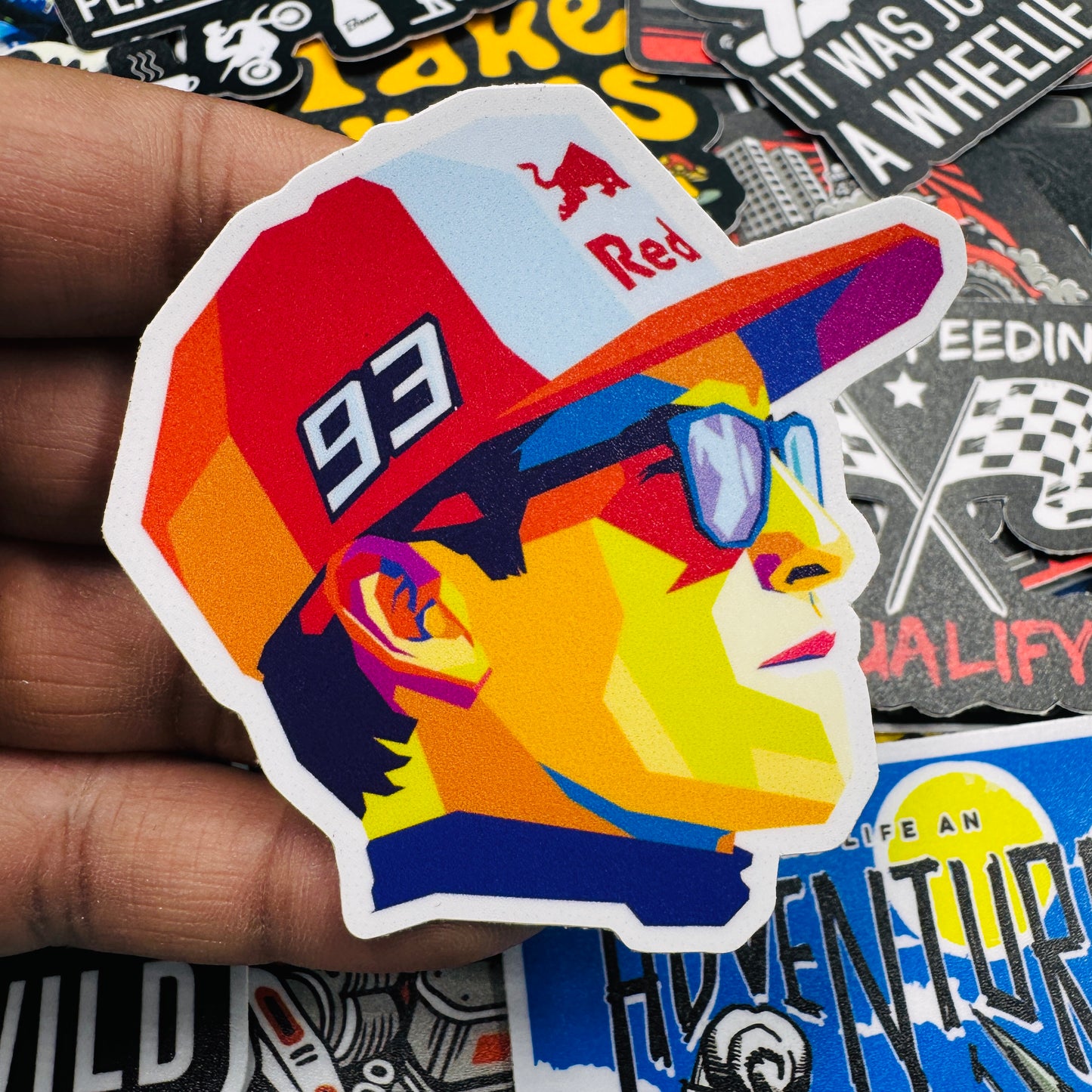 Marquez 93 sticker - Street Soul Clothing