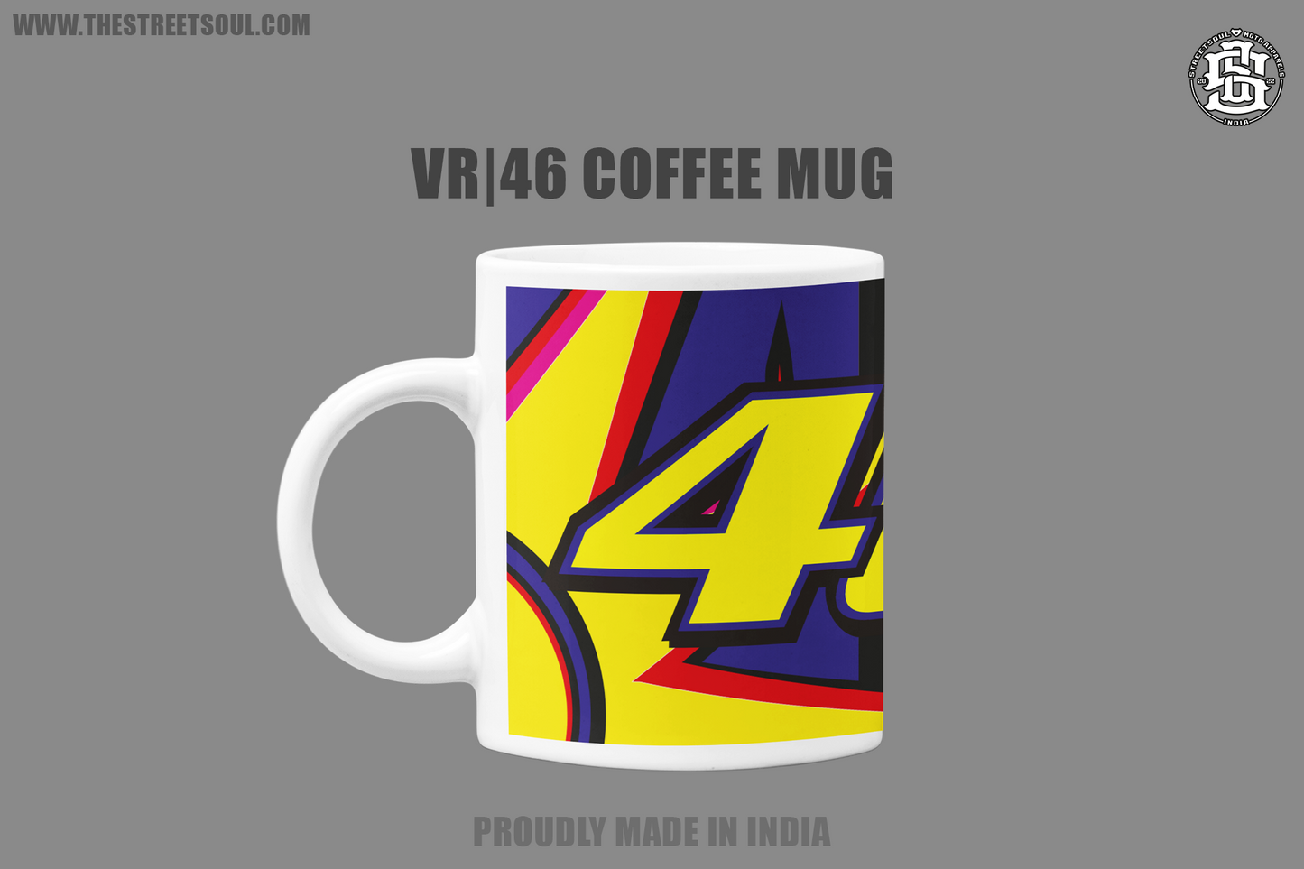 VR46 Sun and moon Coffee Mug - Street Soul Clothing