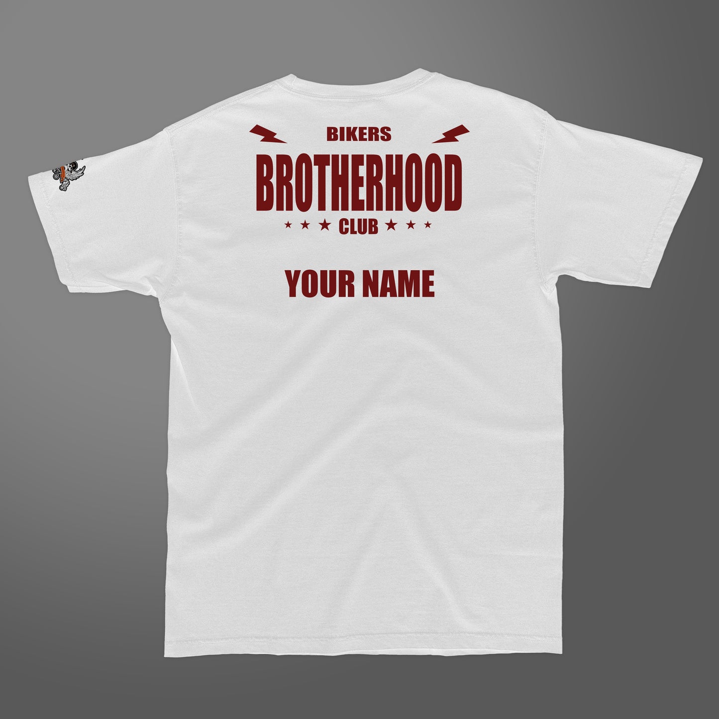 Bikers Brotherhood club Legacy T-shirt (read description for custom name)