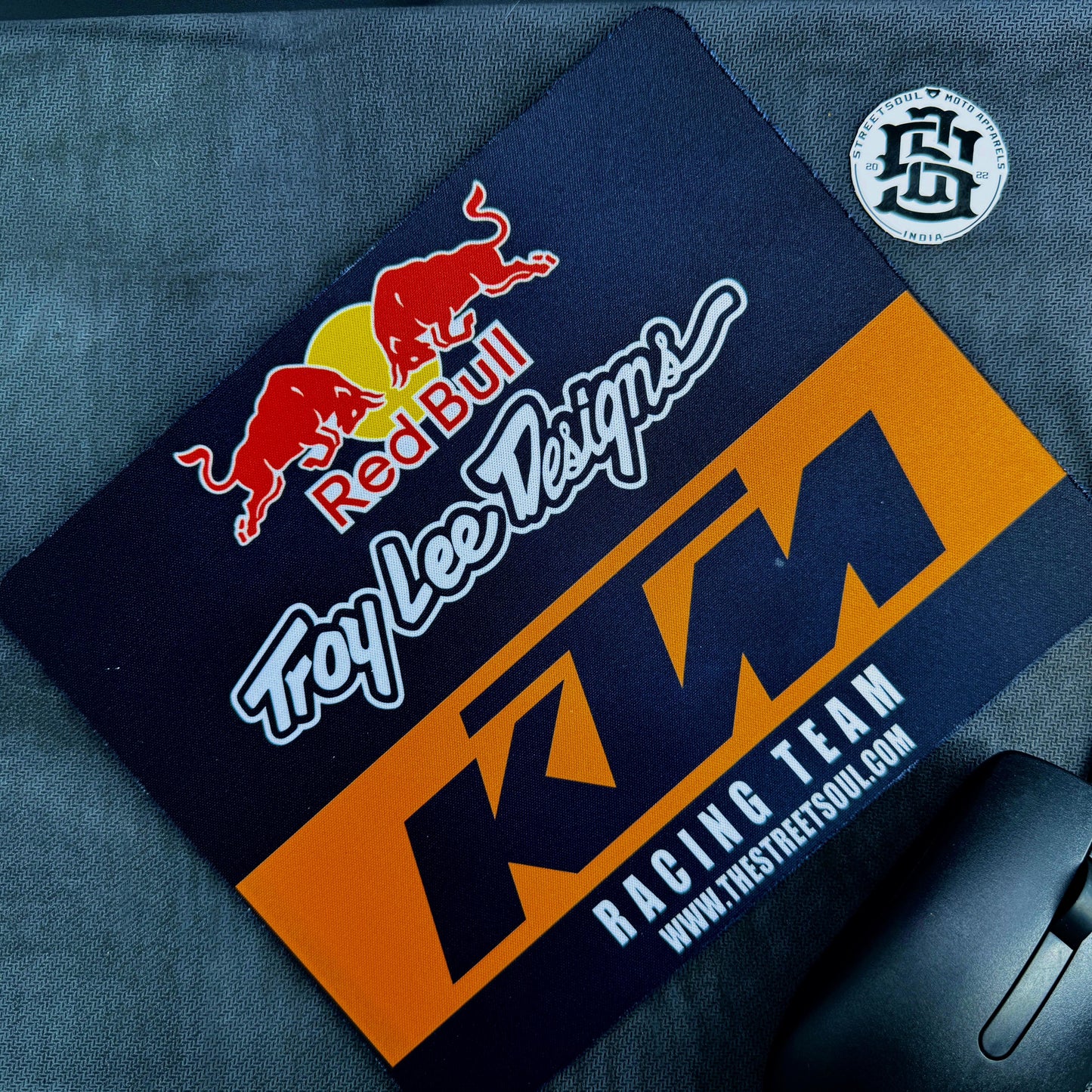 KTM RACING TEAM Mouse Pad 22cmX18cm - Street Soul Clothing