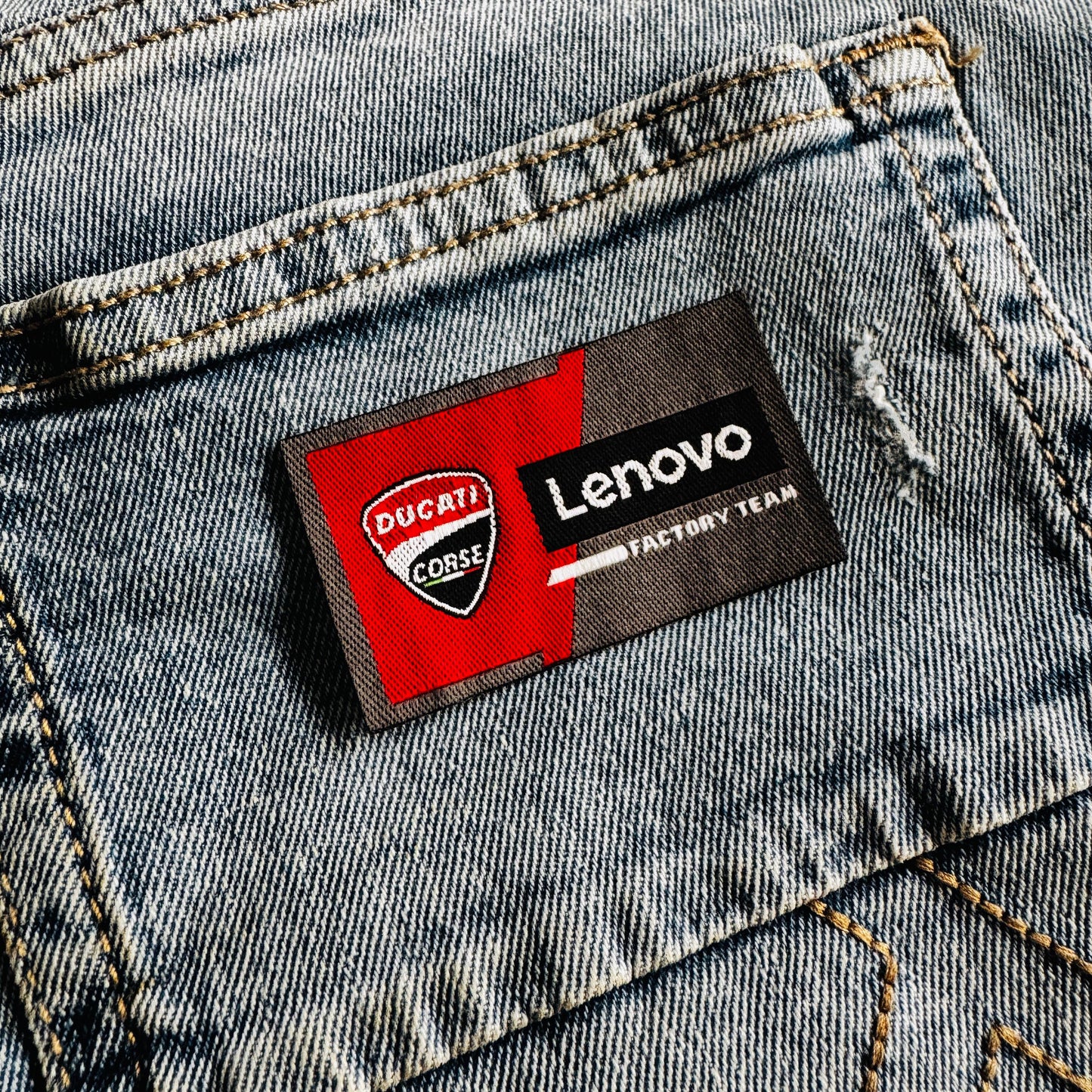 Ducati Lenovo Heat Patch 6cmX3.5cm - Street Soul Clothing