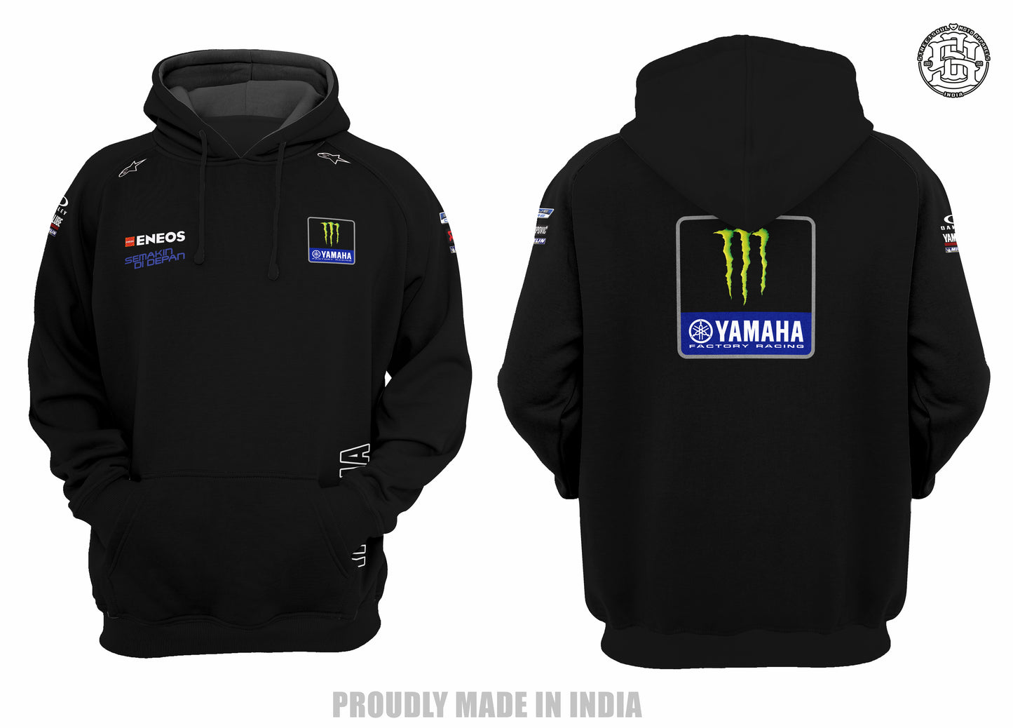 Yamaha Factory Racing Hoodie - Street Soul Clothing
