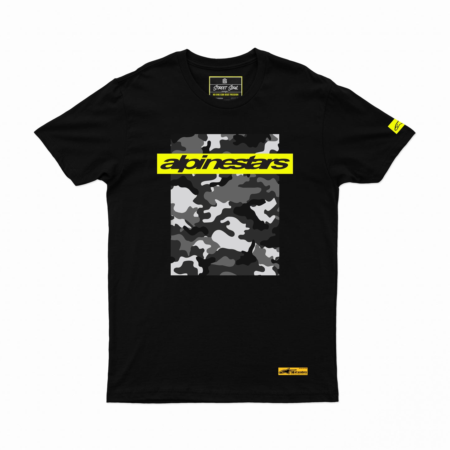 Alpinestars camouflage Printed cotton tshirt - Street Soul Clothing