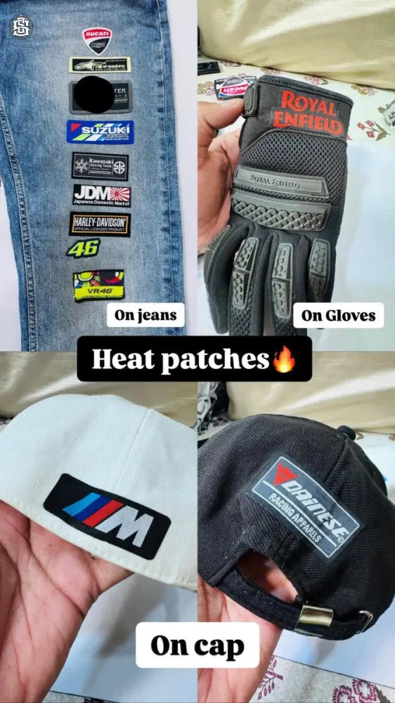 Hoonigan Heat patch 7.5cm X 6.3CM - Street Soul Clothing