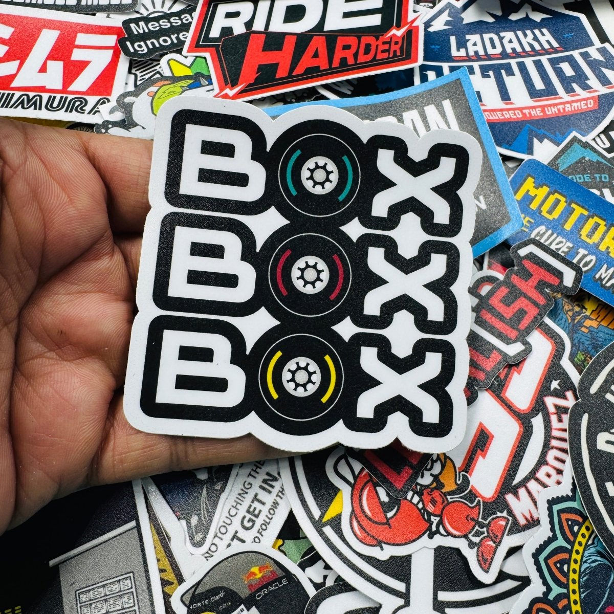 Box Box Box Sticker - Street Soul Clothing