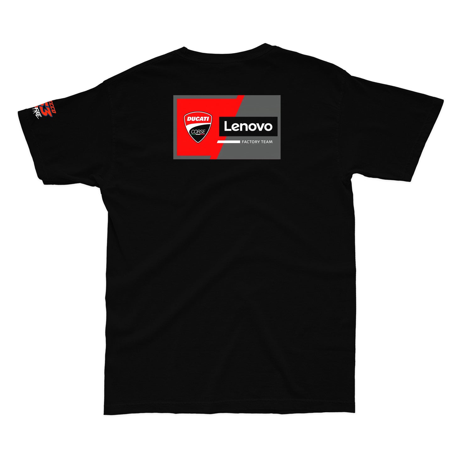 Ducati racing 63 Francesco Bagnaia Printed cotton tshirt - Street Soul Clothing