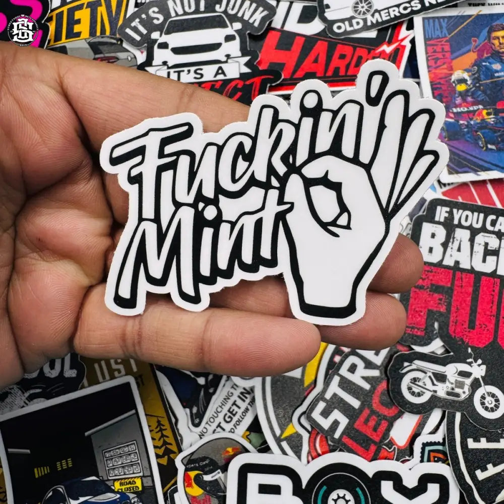 F**king Mint sticker - Street Soul Clothing
