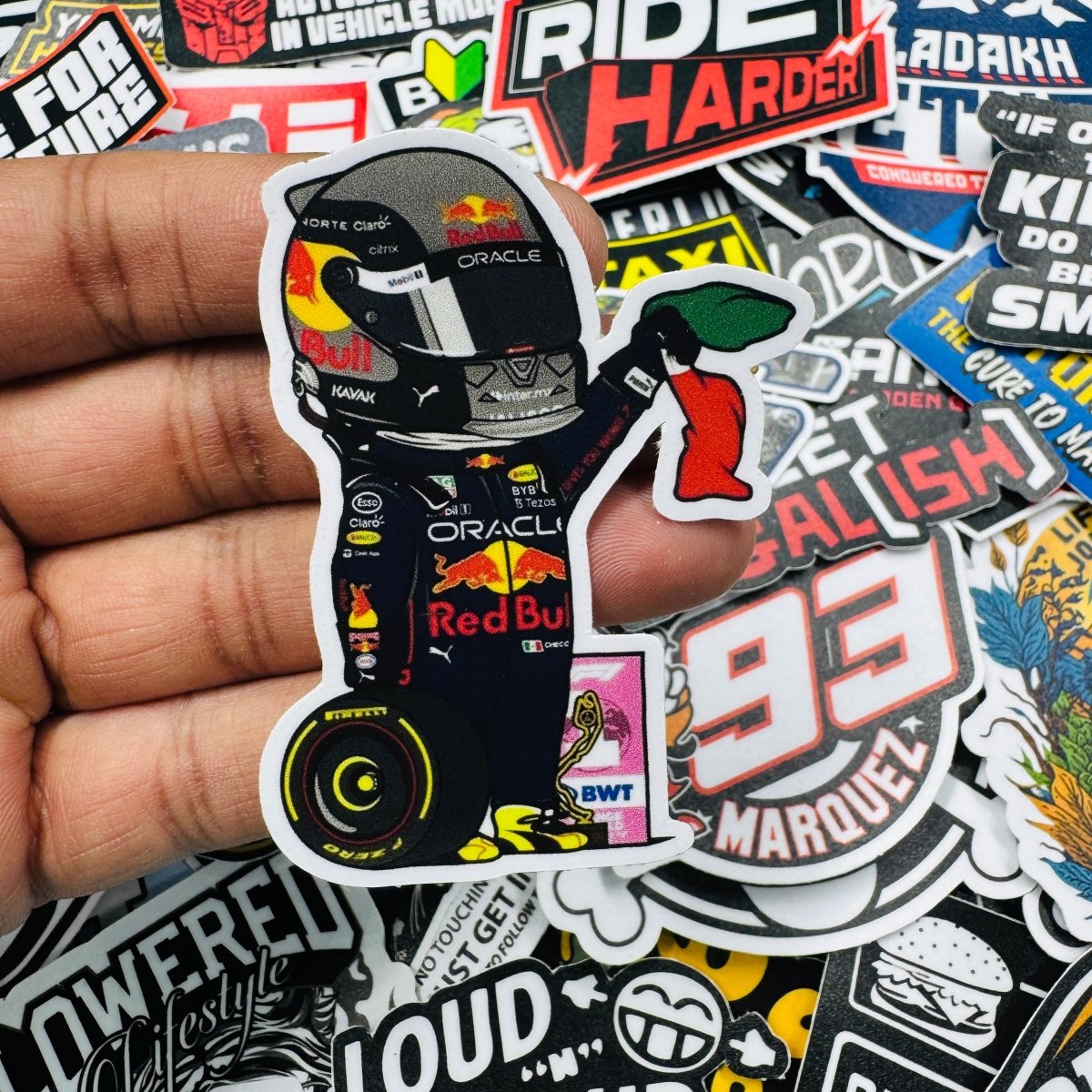 F1 redbull sticker - Street Soul Clothing