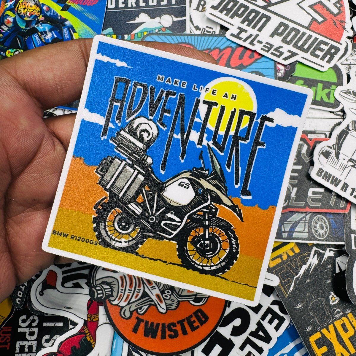 GS adventure sticker - Street Soul Clothing