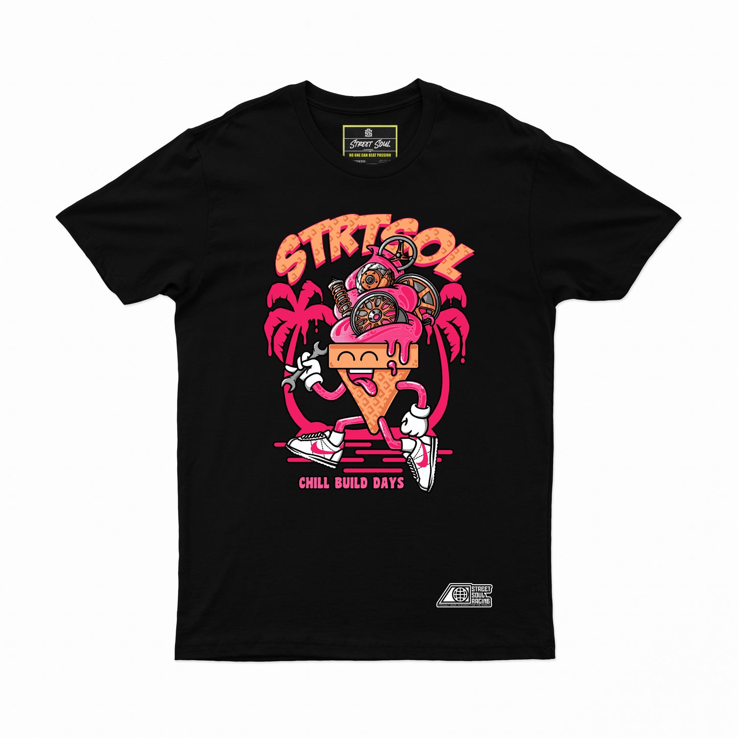 JDM Ice Cream Graphic T-shirt - Street Soul Clothing