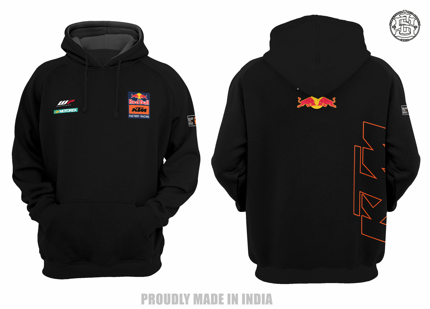 KTM RACING printed Hoodie - Street Soul Clothing