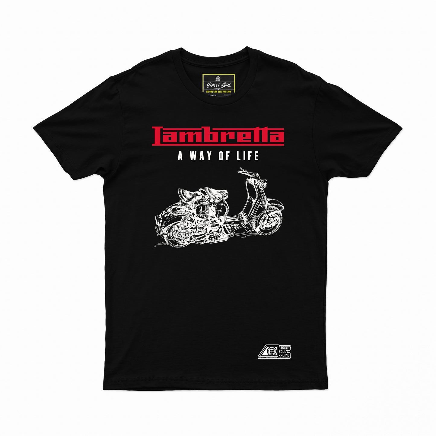 Lambretta Graphic T-shirt - Street Soul Clothing