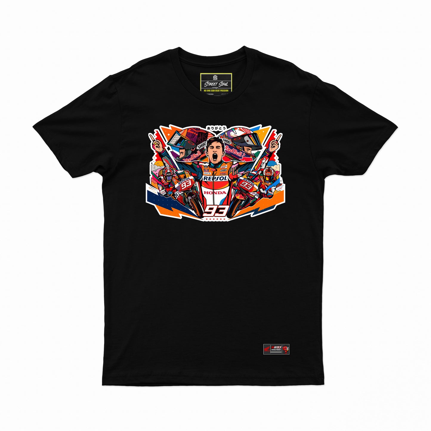 Marquez 93 Graphic T-shirt - Street Soul Clothing