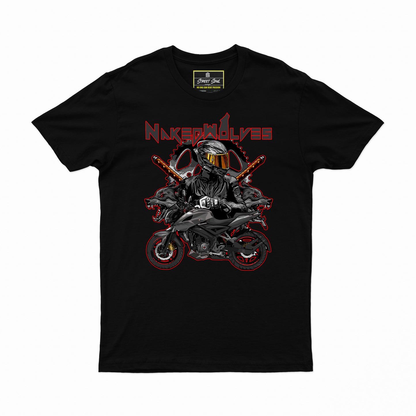 Bajaj NS200 Printed cotton t-shirt - Street Soul Clothing