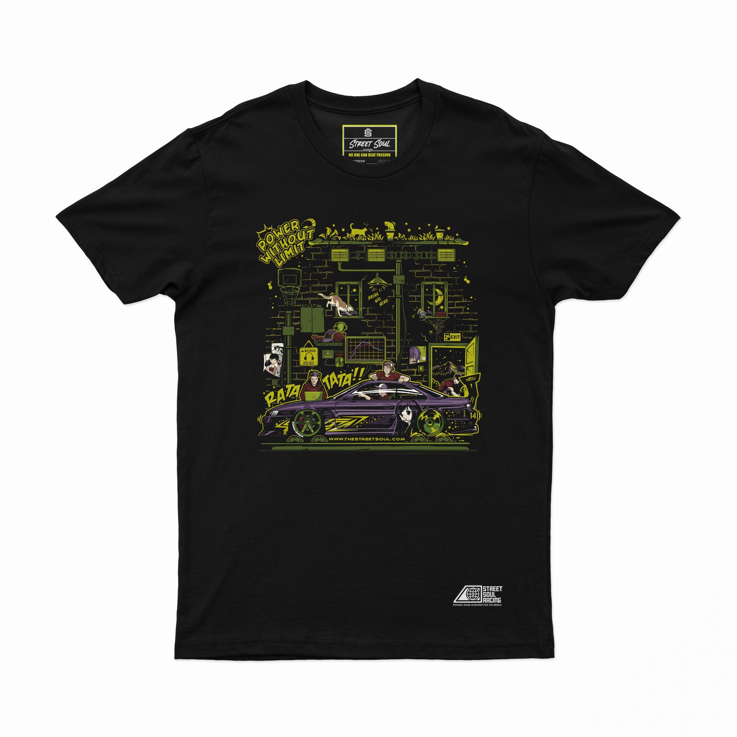 Power without limits JDM Tuning T-shirt