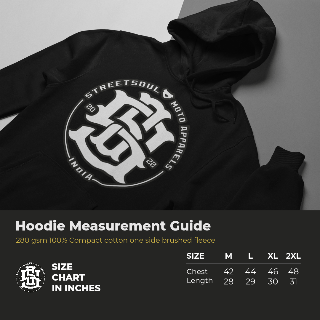 Sparco Printed Hoodie - Street Soul Clothing