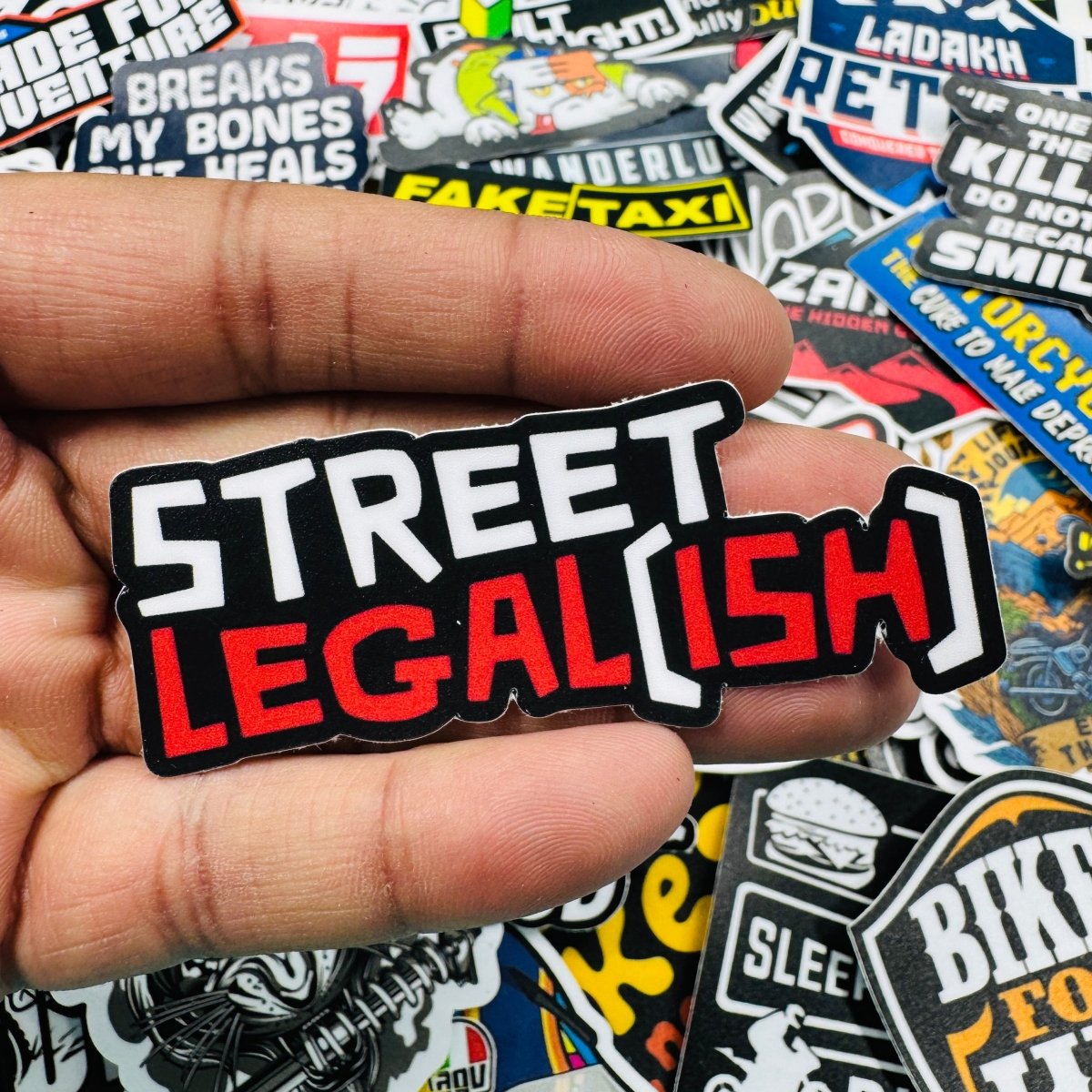 Street Legal(ish) sticker - Street Soul Clothing