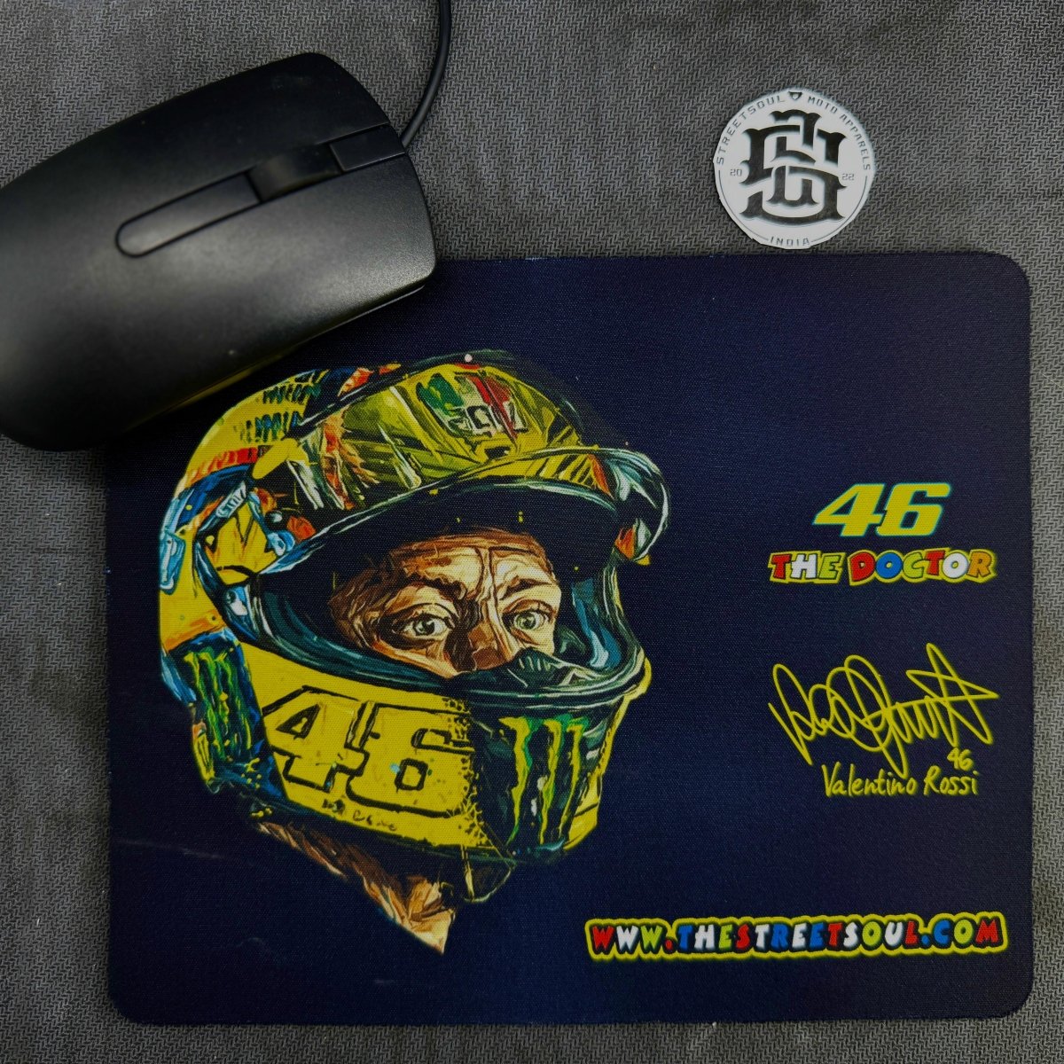 VR|46 Mouse Pad 22cmX18cm - Street Soul Clothing