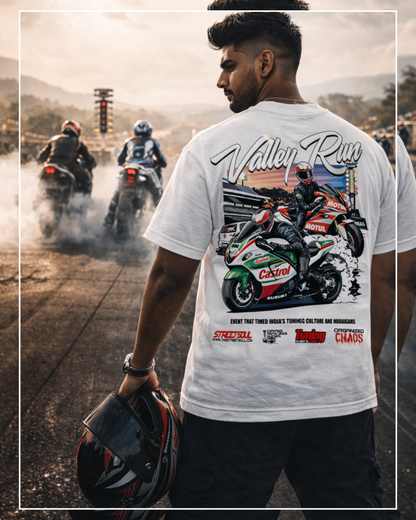 Valley Run white Oversized T-shirt