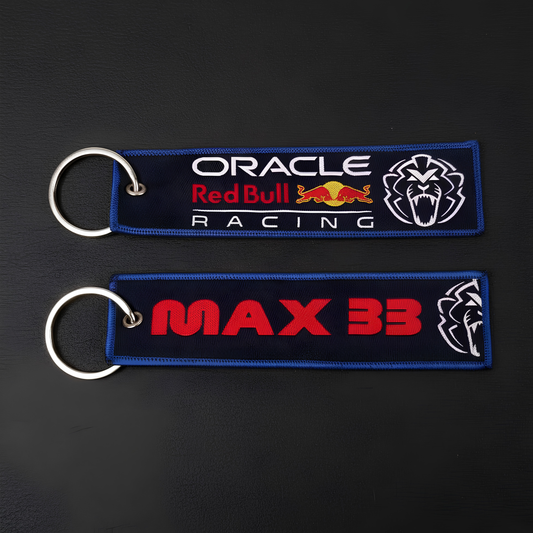 Max verstappen 33 woven keychain
