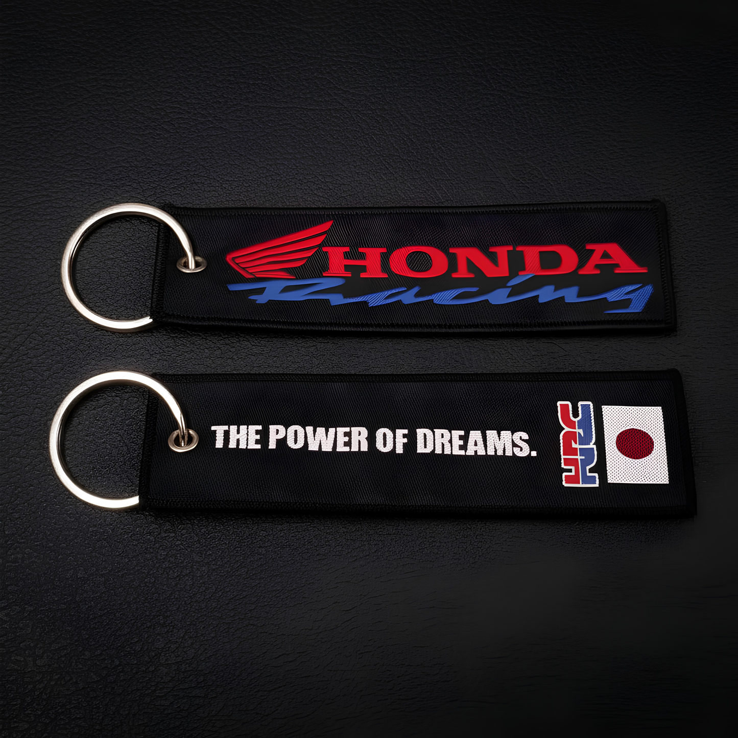 Honda Racing JDM woven keychain