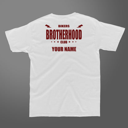 Bikers Brotherhood club Legacy T-shirt (read description for custom name)