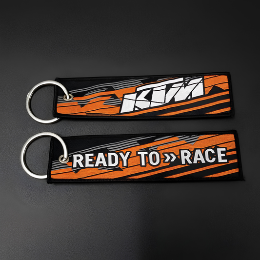 KTM woven keychain