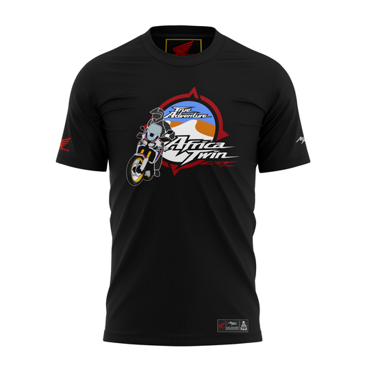 Honda Africa Twin Printed cotton T-shirt