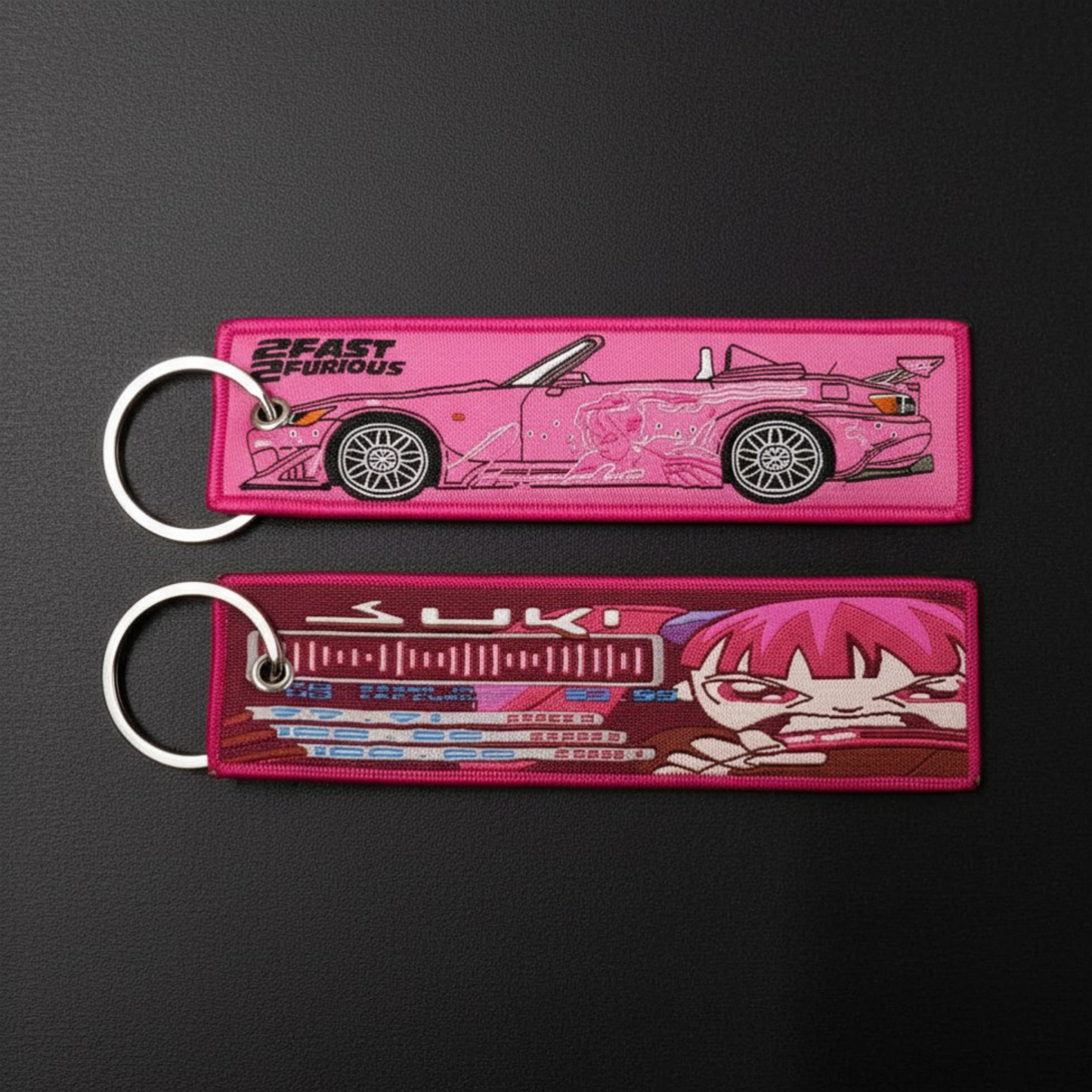 Suki's s2000 woven keychain