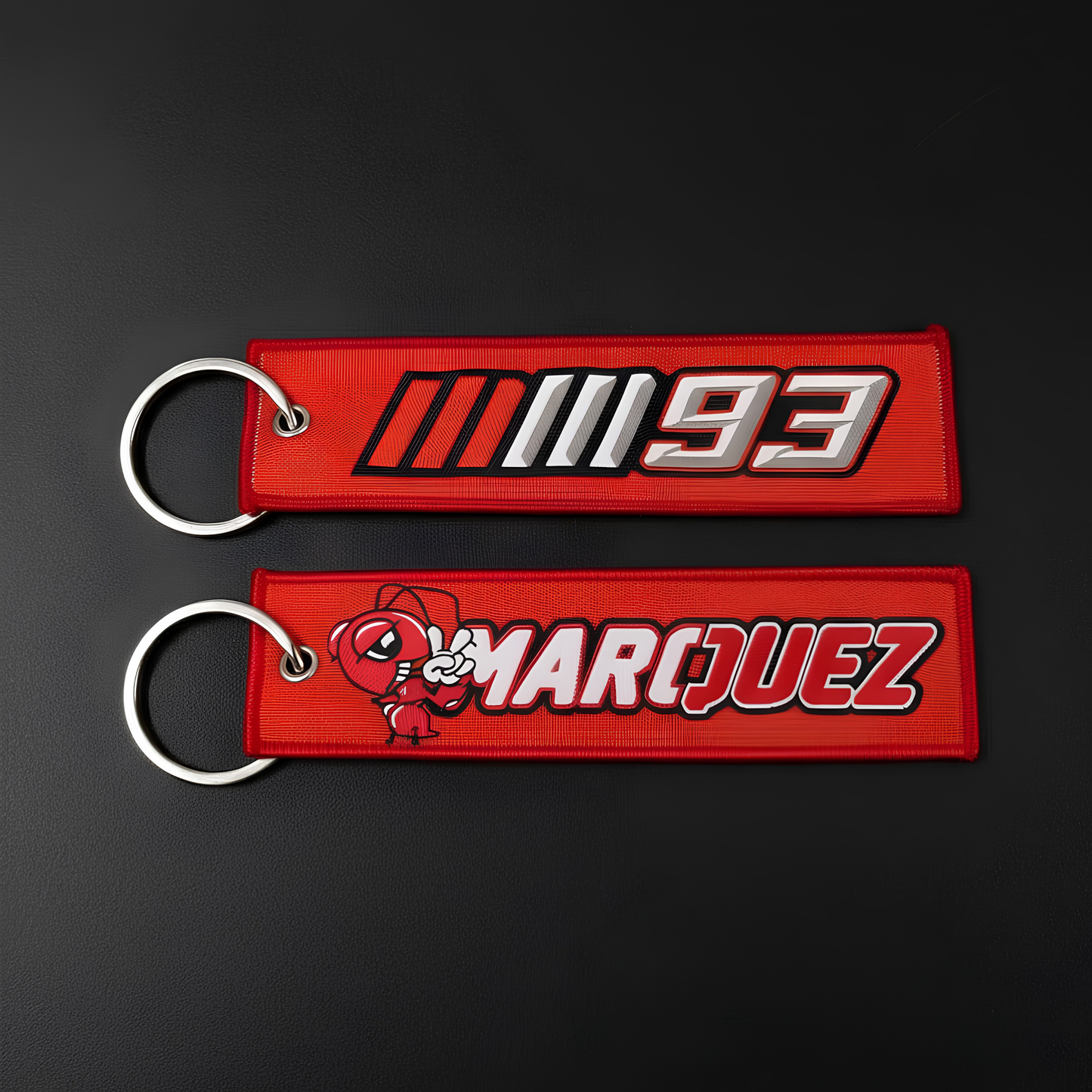 Marquez 93 woven keychain
