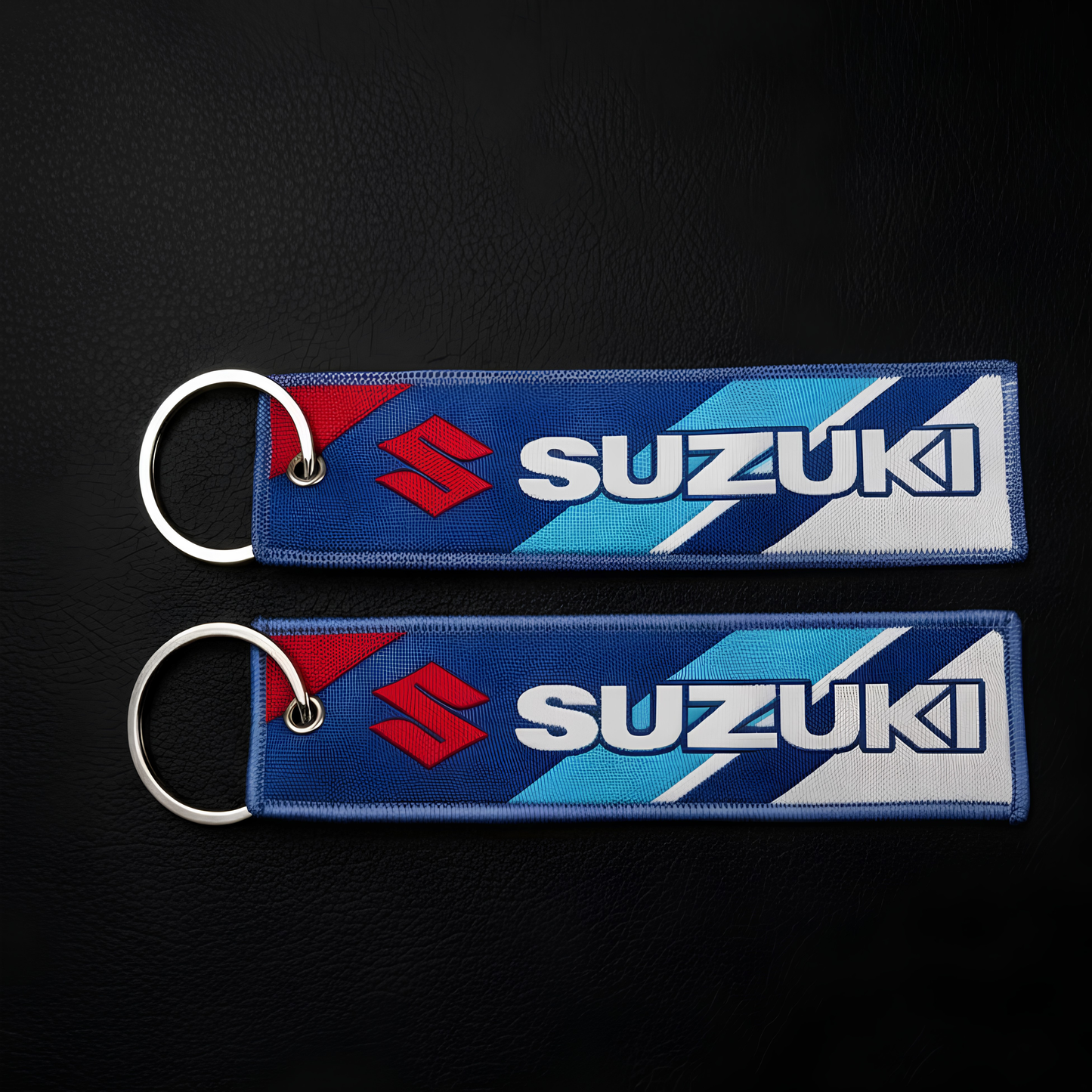 Suzuki woven keychain