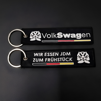 Volk-SWAG-en woven keychain