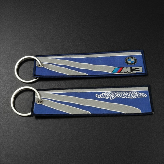Most wanted M3 woven keychain