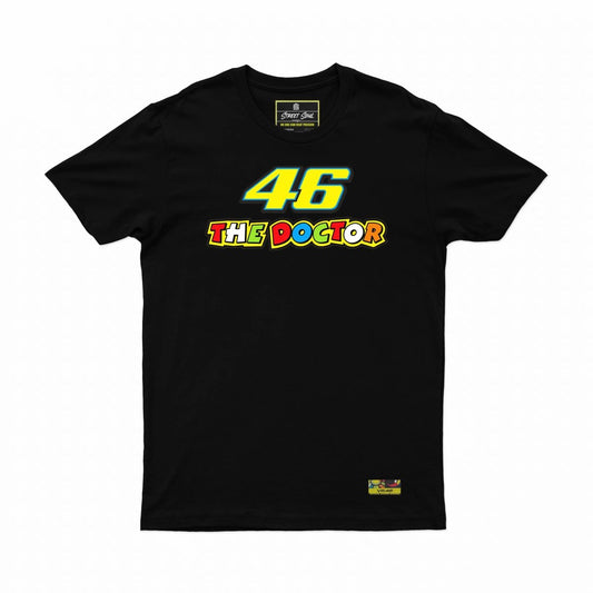 46 The Doctor Printed cotton tshirt - Street Soul Clothing
