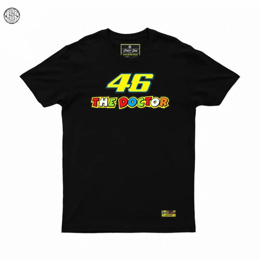 46 The Doctor Printed cotton tshirt - Street Soul Clothing