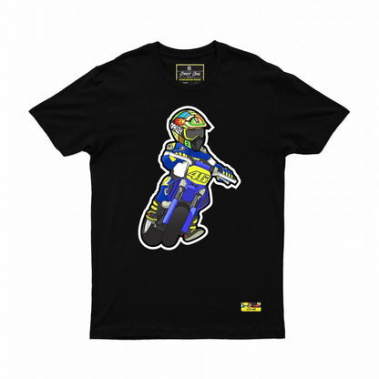 46 THE DOCTOR Super Moto Printed cotton tshirt - Street Soul Clothing