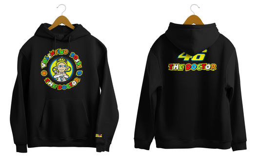 VR 46 THE DOCTOR Printed Hoodie