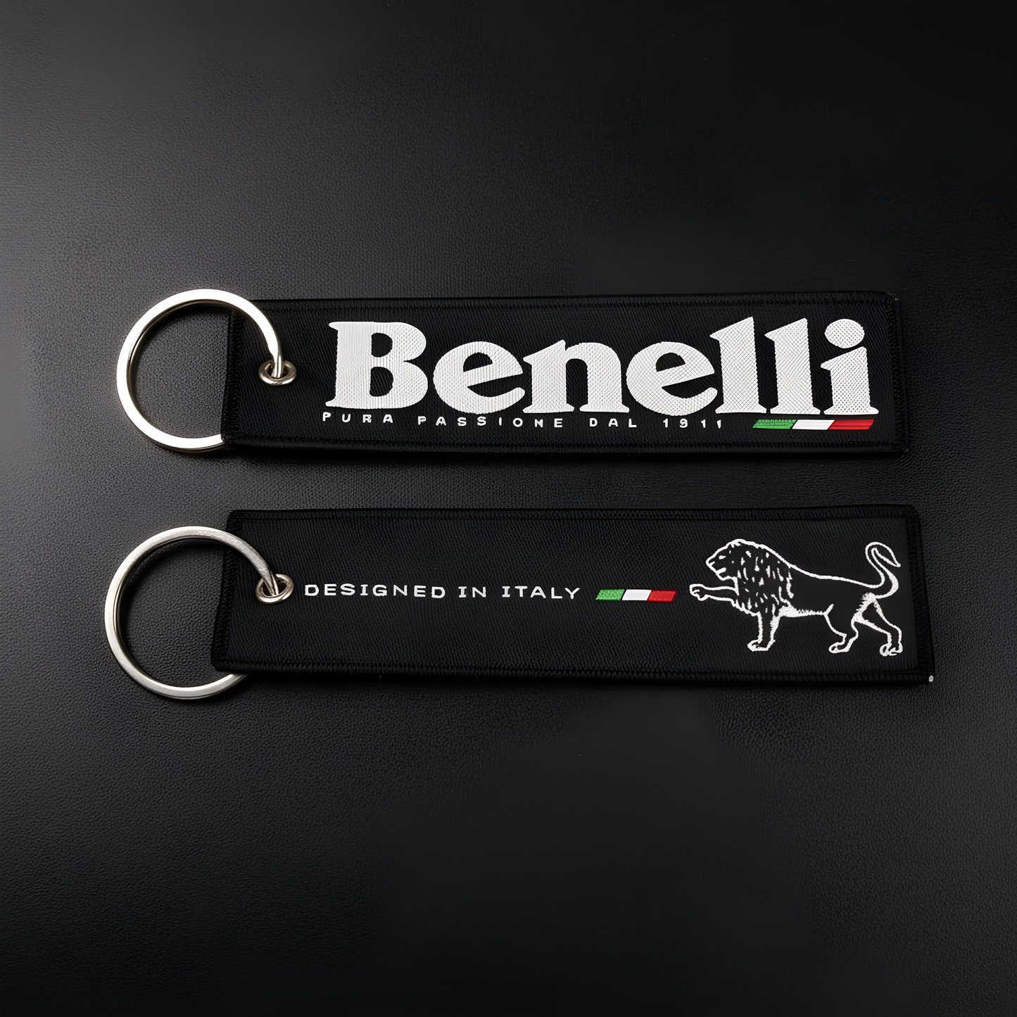 Benelli woven keychain